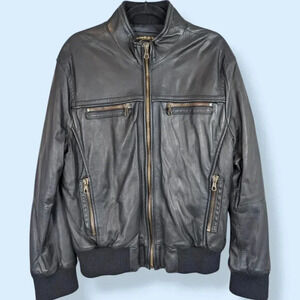 Italian Vera Pelle Leather Jacket